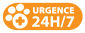 logo urgence 24h/7